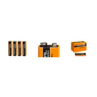 Alkaline batteries